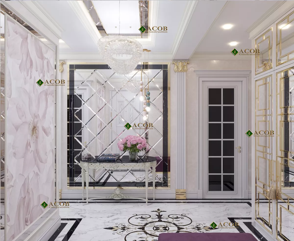 28 May (140 m²) mənzilin interyer dizaynı