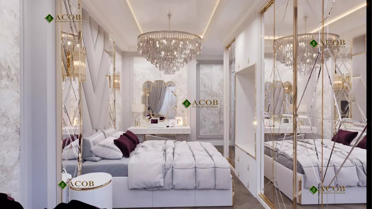 28 May (140 m²) mənzilin interyer dizaynı