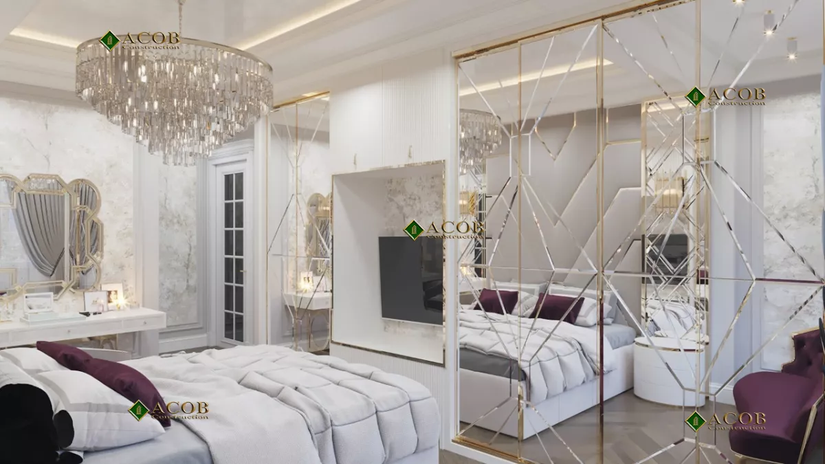 28 May (140 m²) mənzilin interyer dizaynı
