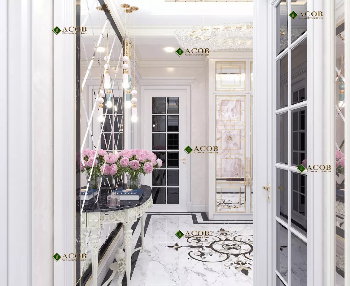 28 May (140 m²) mənzilin interyer dizaynı