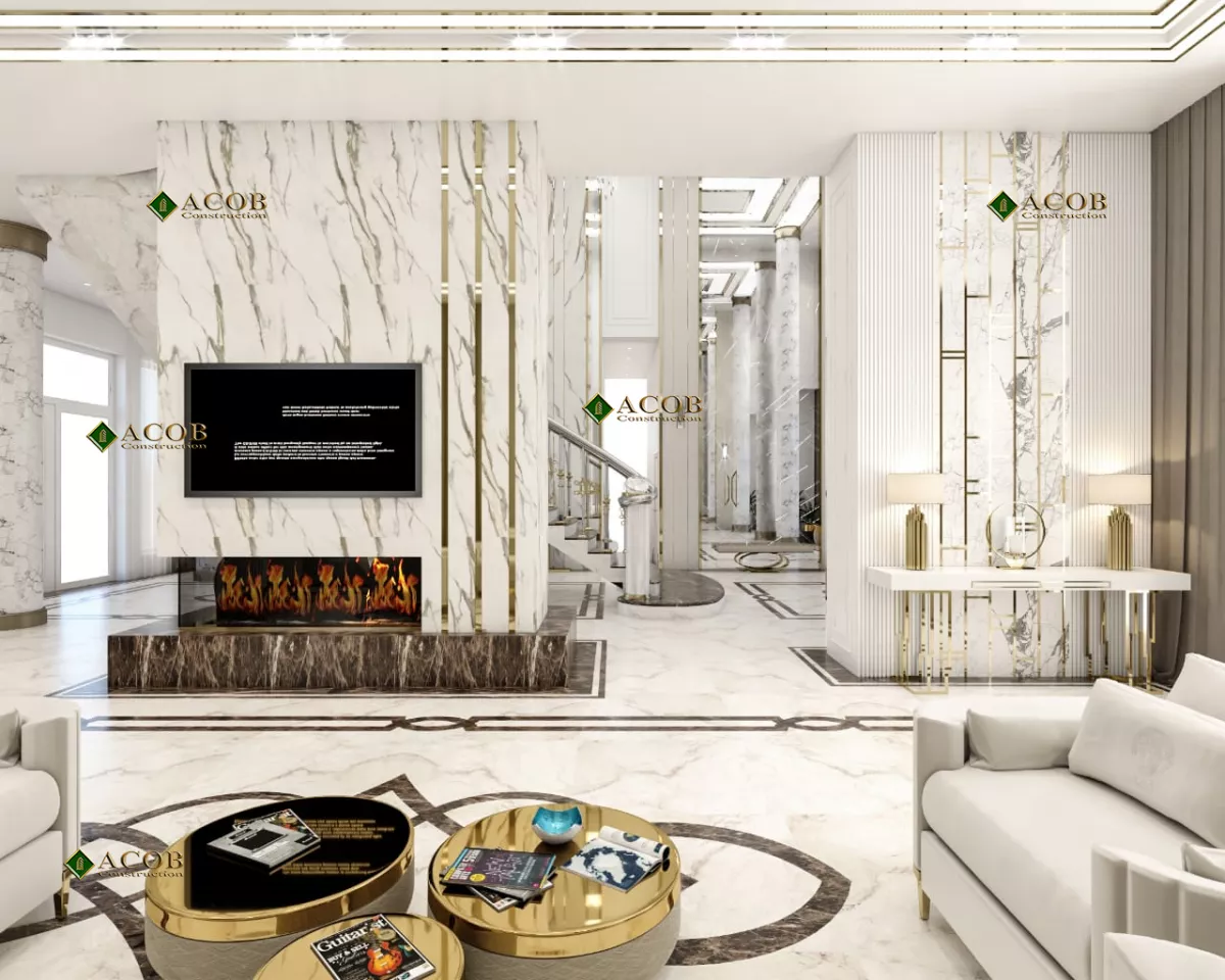 28 May (140 m²) mənzilin interyer dizaynı