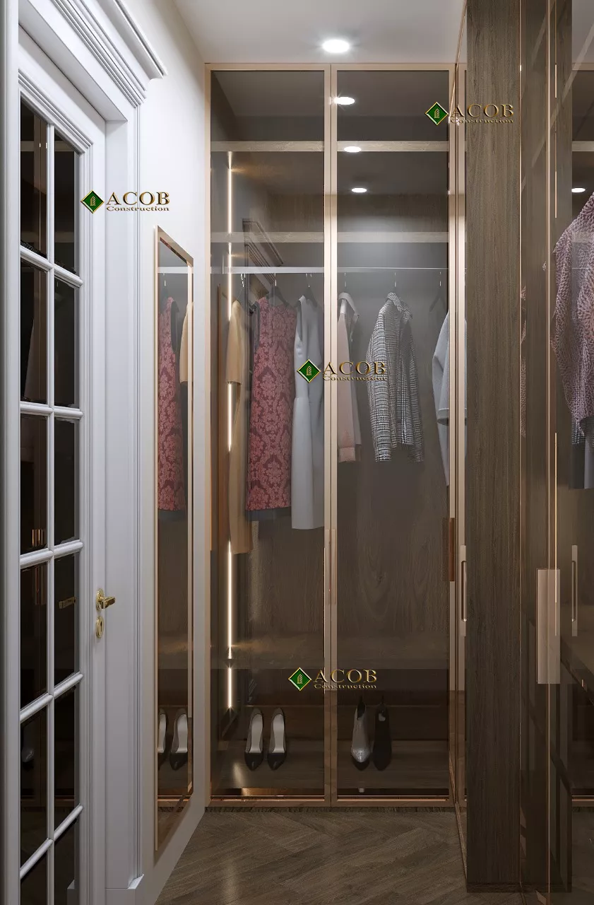 28 May (140 m²) mənzilin interyer dizaynı