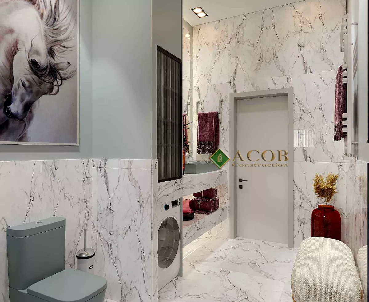 Şüvəlan (180 m²) bağ evinin interyer dizaynı