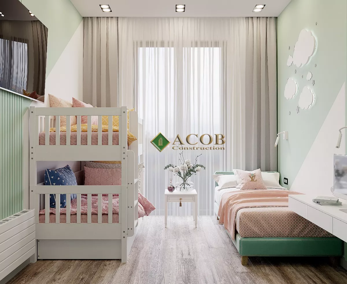 Şüvəlan (180 m²) bağ evinin interyer dizaynı