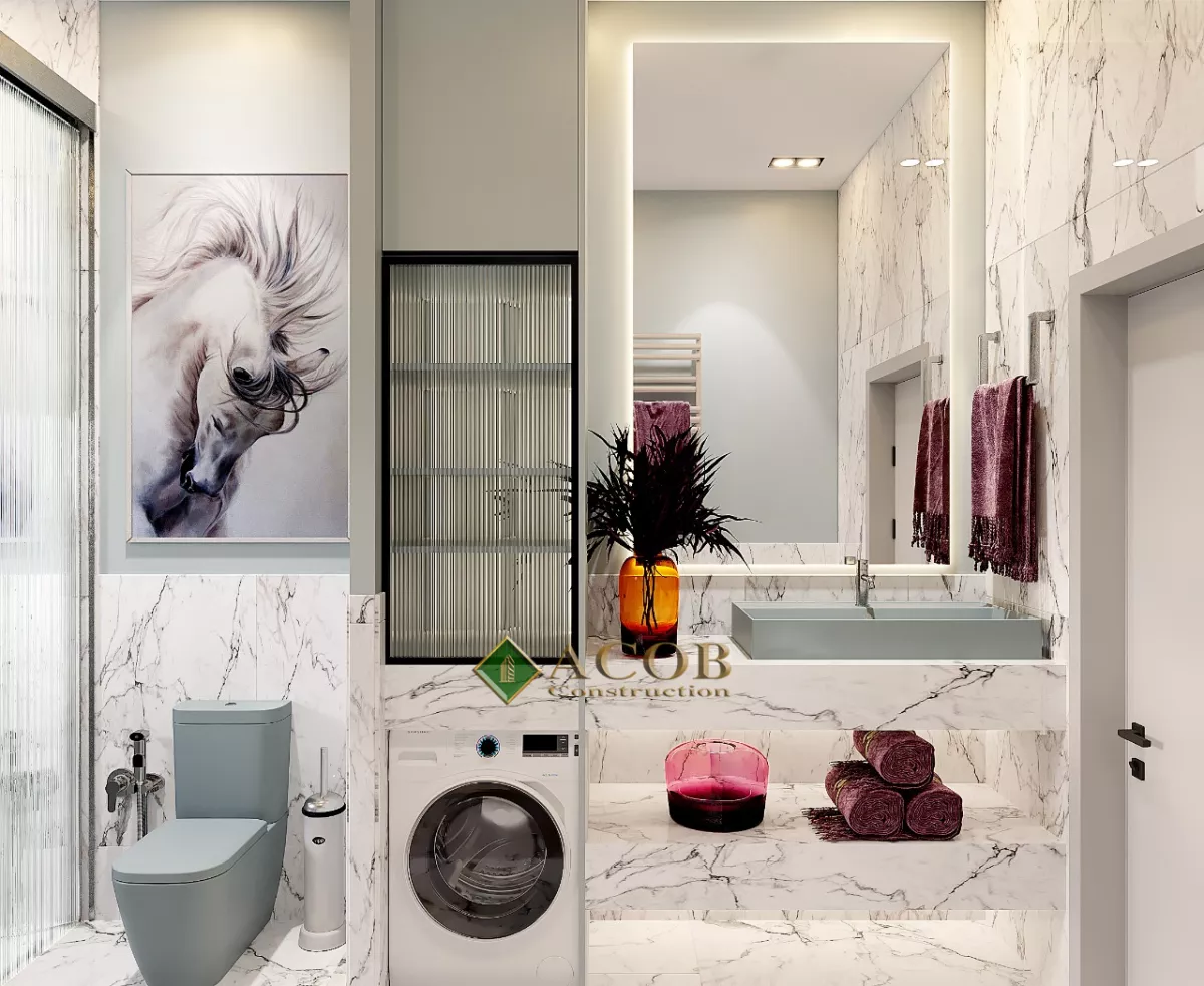 Şüvəlan (180 m²) bağ evinin interyer dizaynı