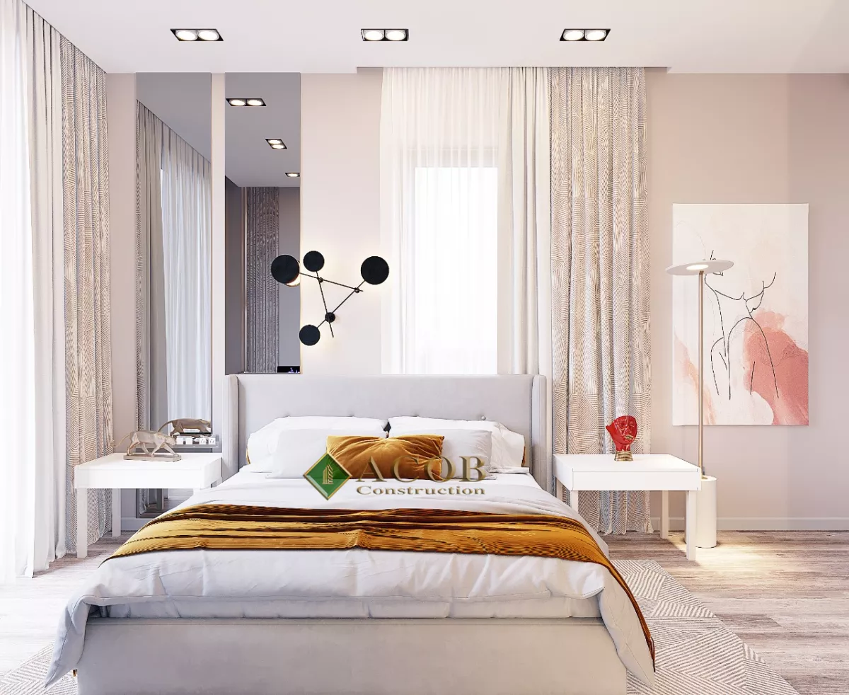 Şüvəlan (180 m²) bağ evinin interyer dizaynı