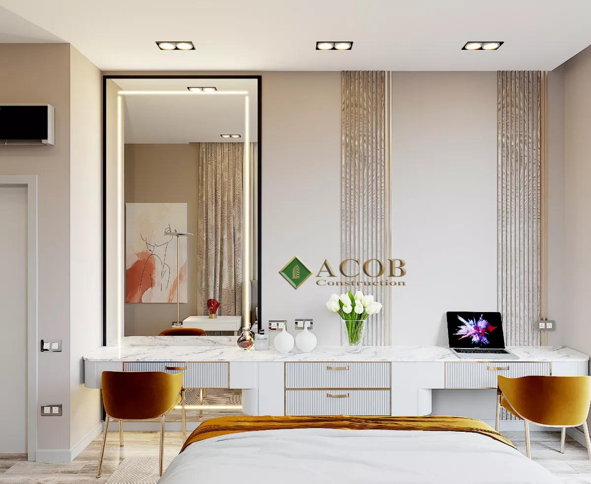 Şüvəlan (180 m²) bağ evinin interyer dizaynı
