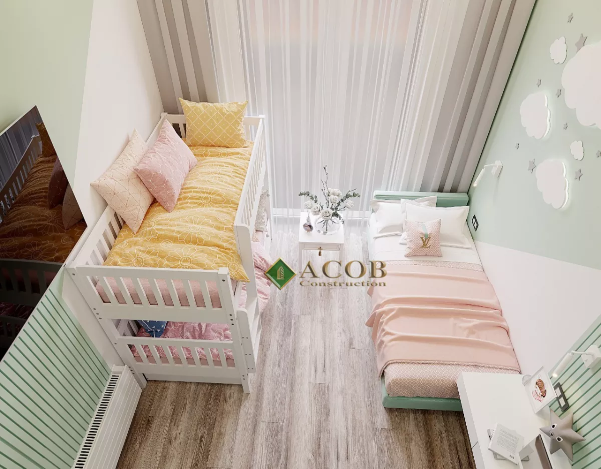 Şüvəlan (180 m²) bağ evinin interyer dizaynı