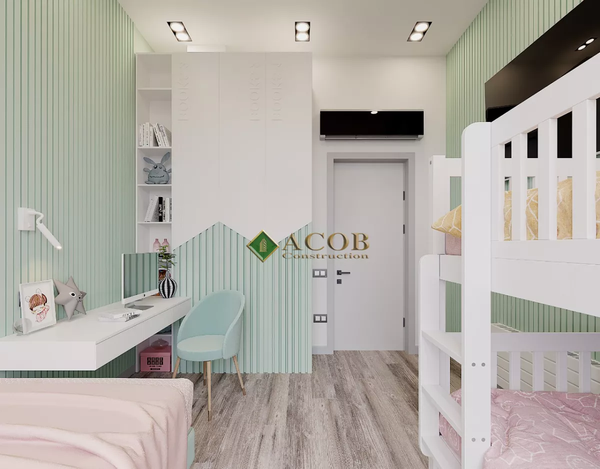 Şüvəlan (180 m²) bağ evinin interyer dizaynı
