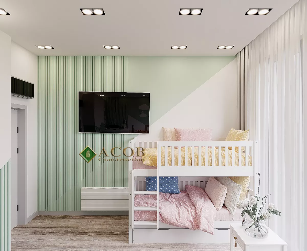 Şüvəlan (180 m²) bağ evinin interyer dizaynı