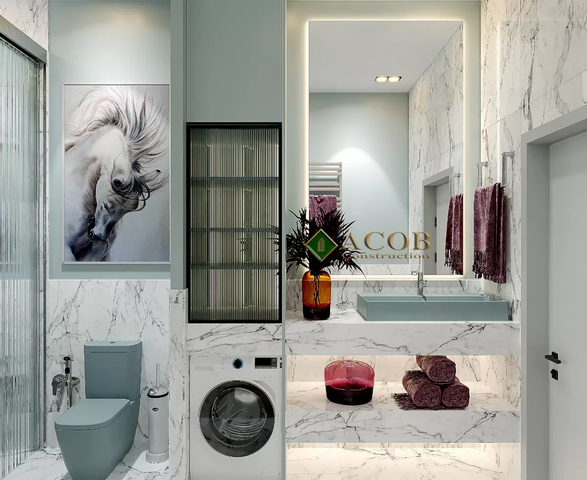 Şüvəlan (180 m²) bağ evinin interyer dizaynı
