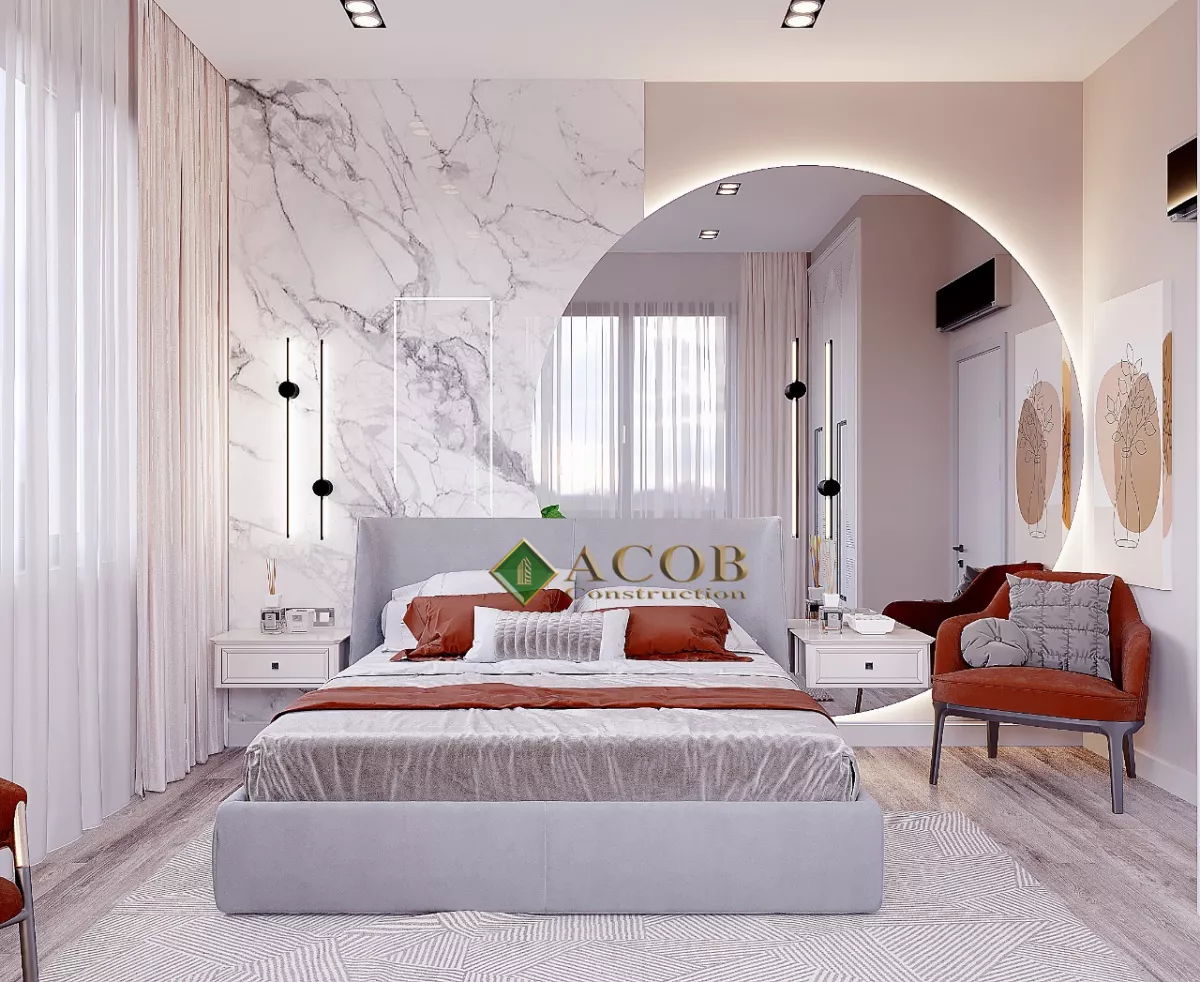 Şüvəlan (180 m²) bağ evinin interyer dizaynı