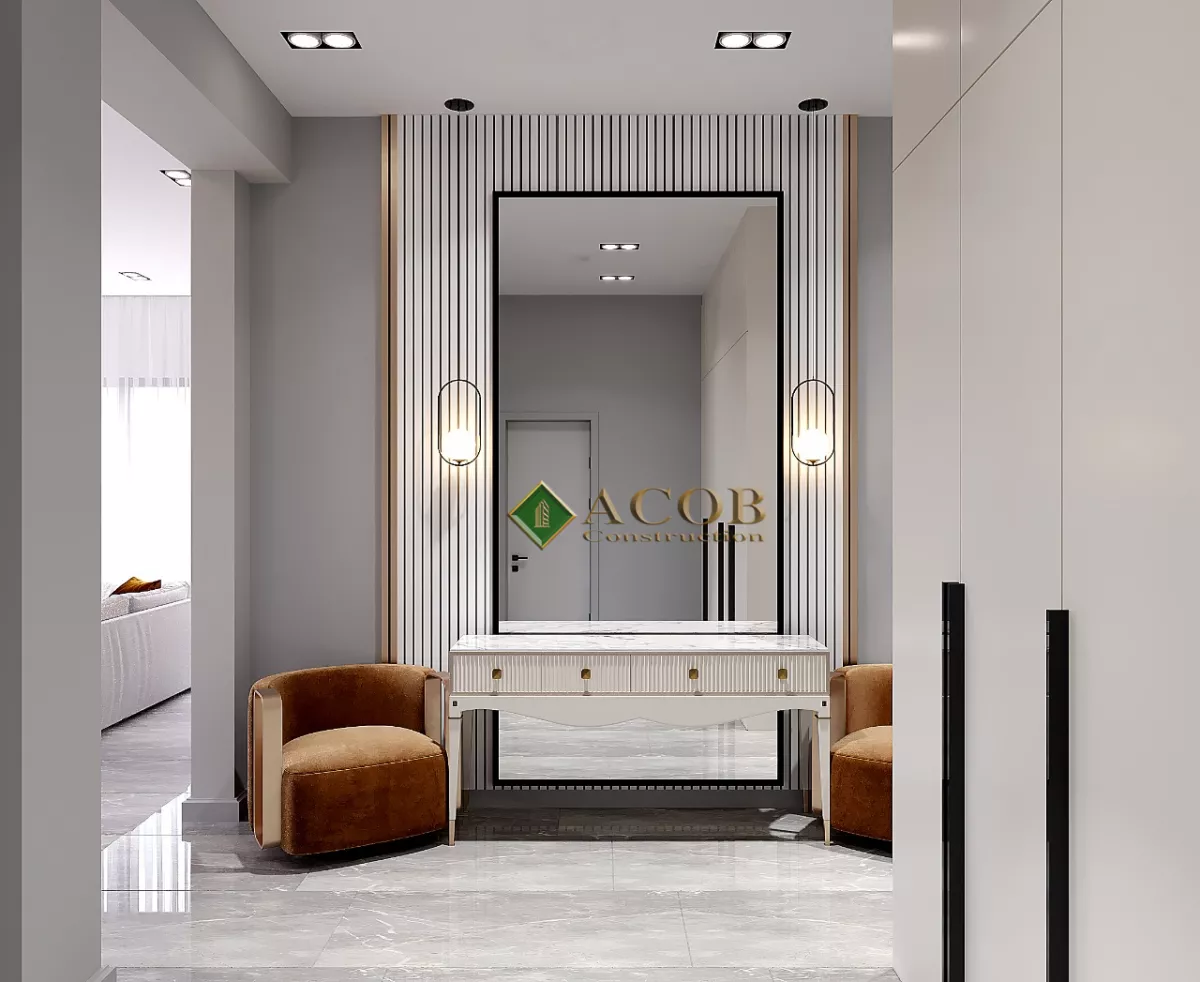 Şüvəlan (180 m²) bağ evinin interyer dizaynı