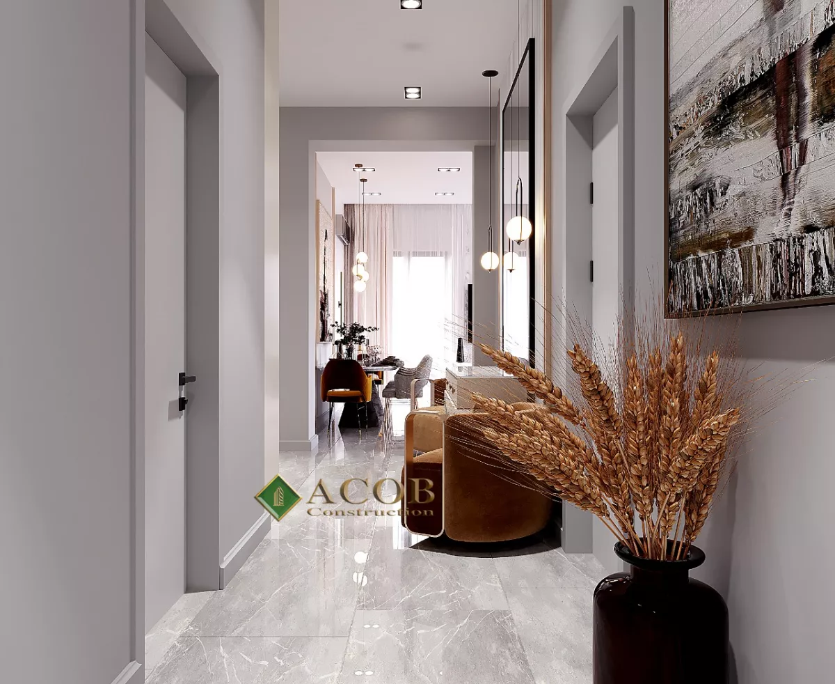 Şüvəlan (180 m²) bağ evinin interyer dizaynı
