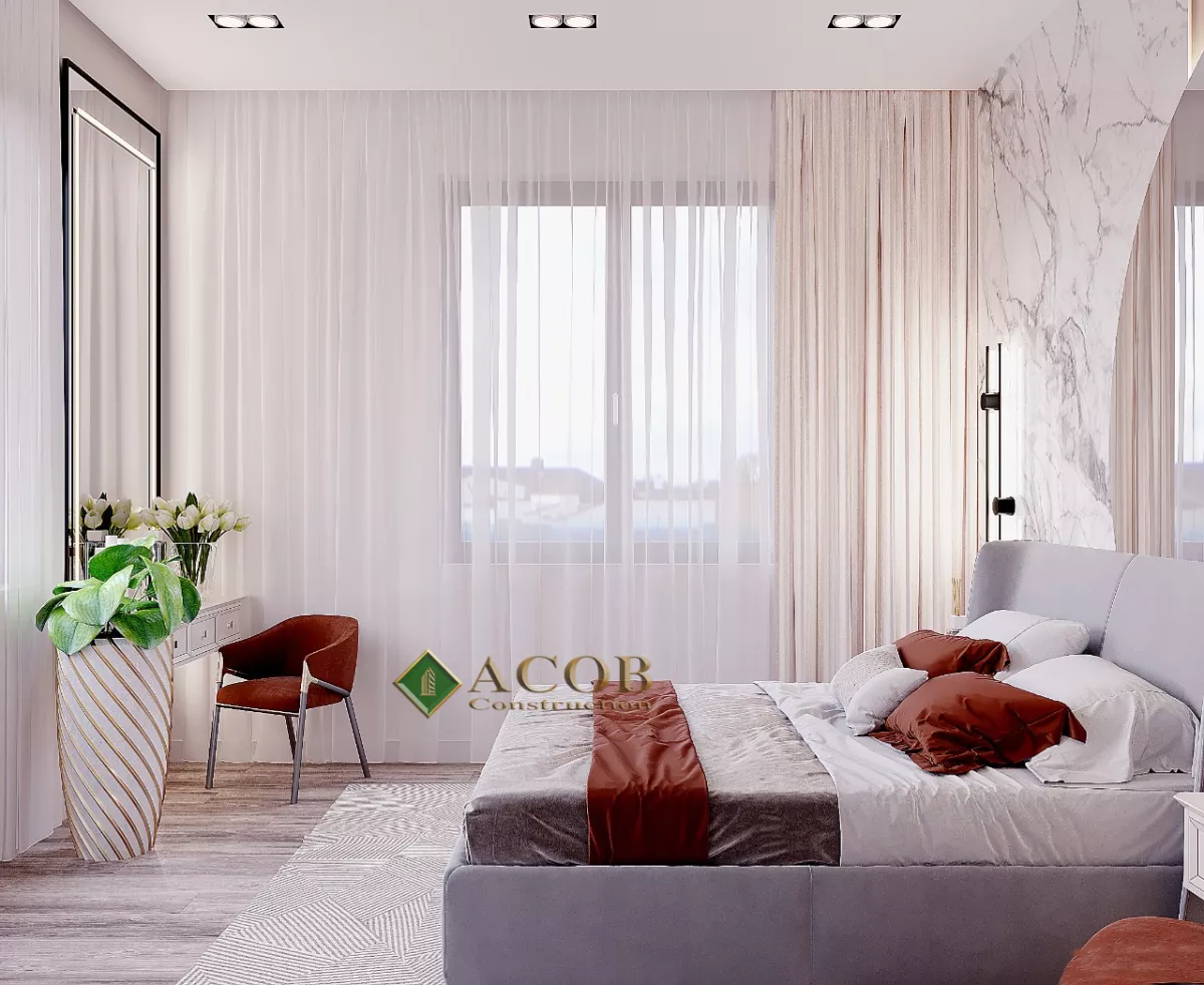 Şüvəlan (180 m²) bağ evinin interyer dizaynı