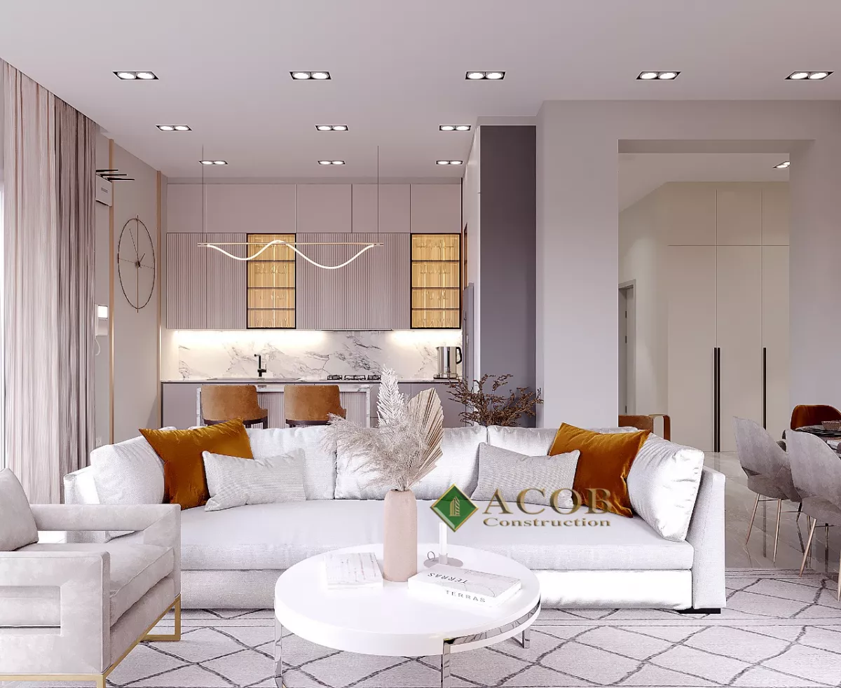 Şüvəlan (180 m²) bağ evinin interyer dizaynı