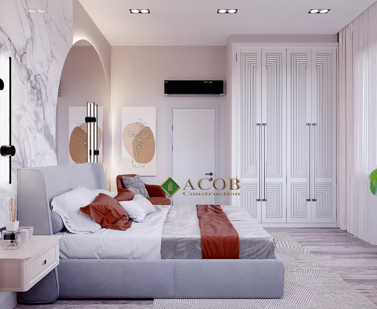 Şüvəlan (180 m²) bağ evinin interyer dizaynı
