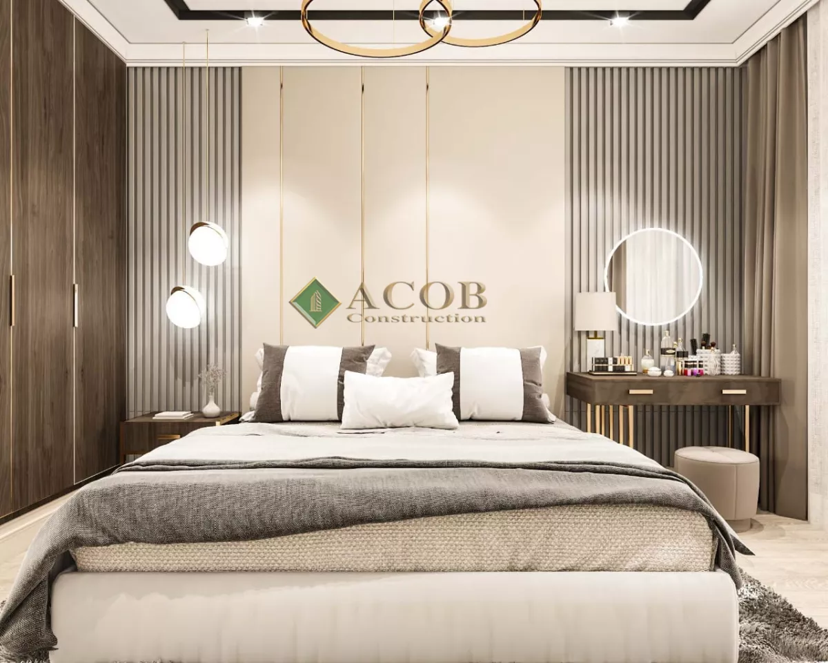 Yasamal (130 m²) mənzilin interyer dizaynı