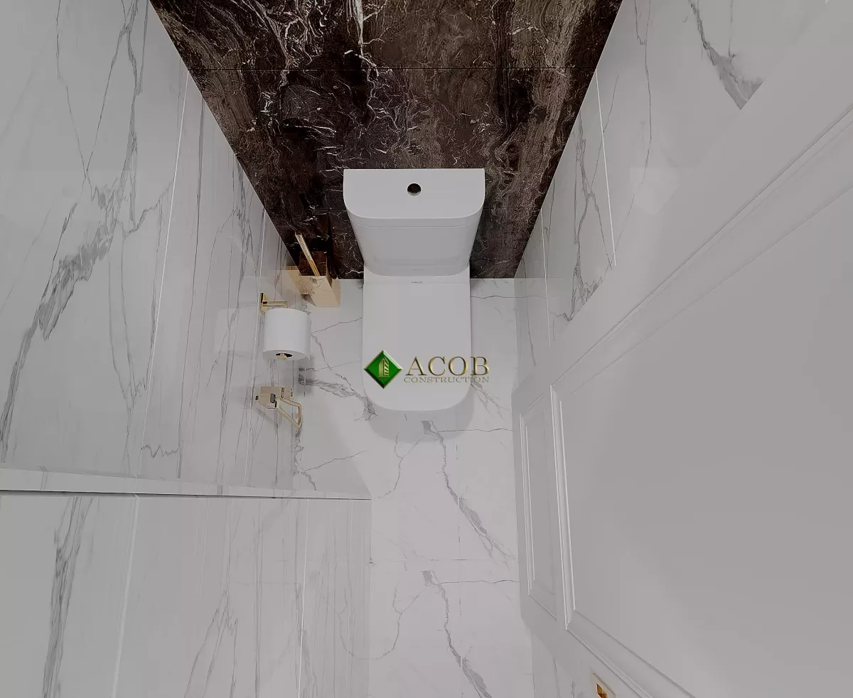 İçəri şəhər (80 m²) mənzilin interyer dizaynı