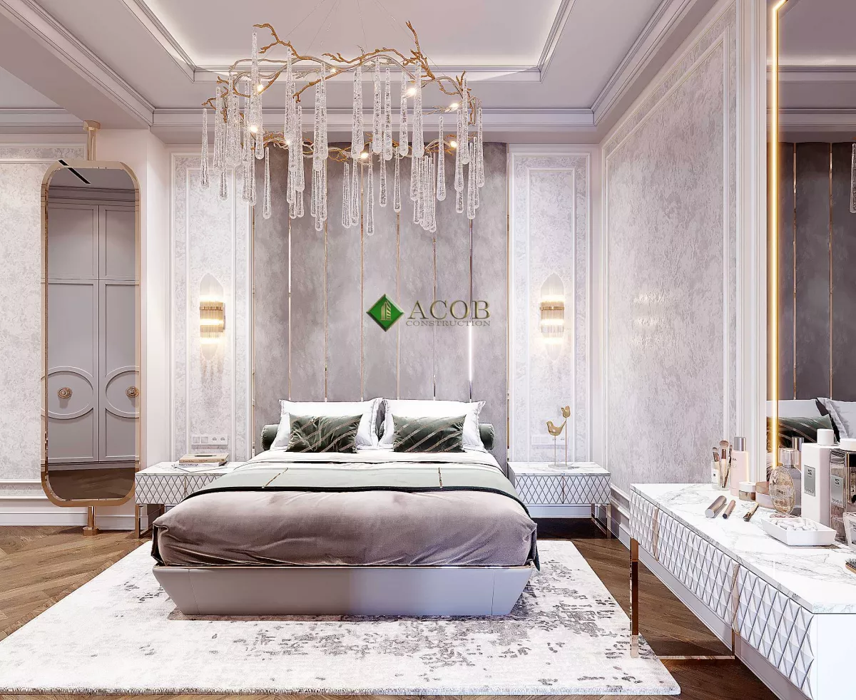 Nəsimi (120 m²) mənzilin interyer dizaynı