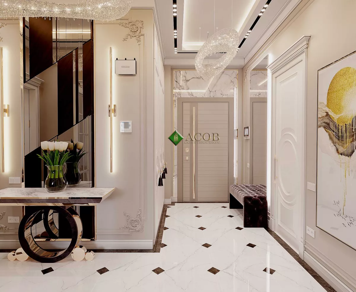 Interior design 120m²