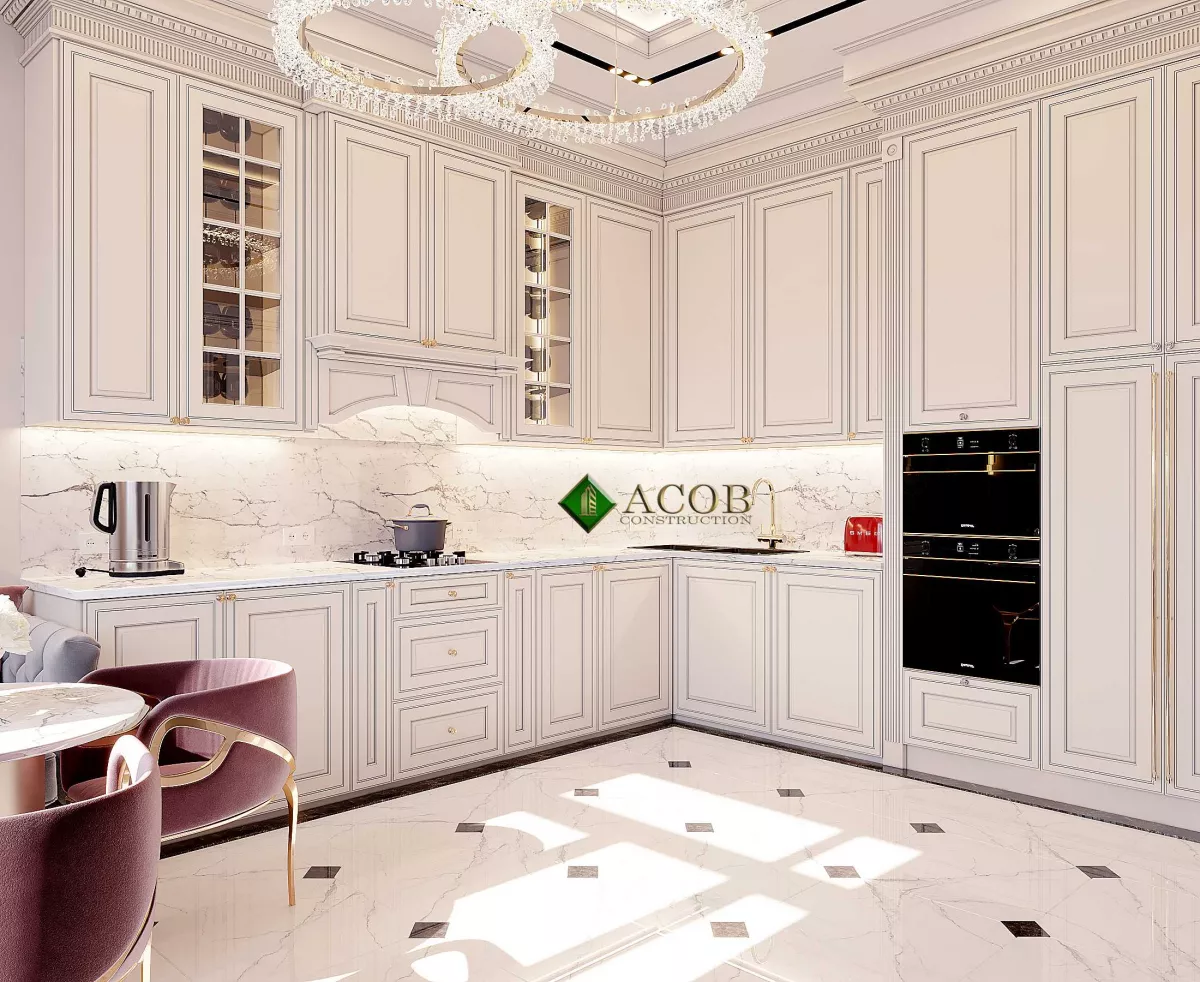 Nəsimi (120 m²) mənzilin interyer dizaynı
