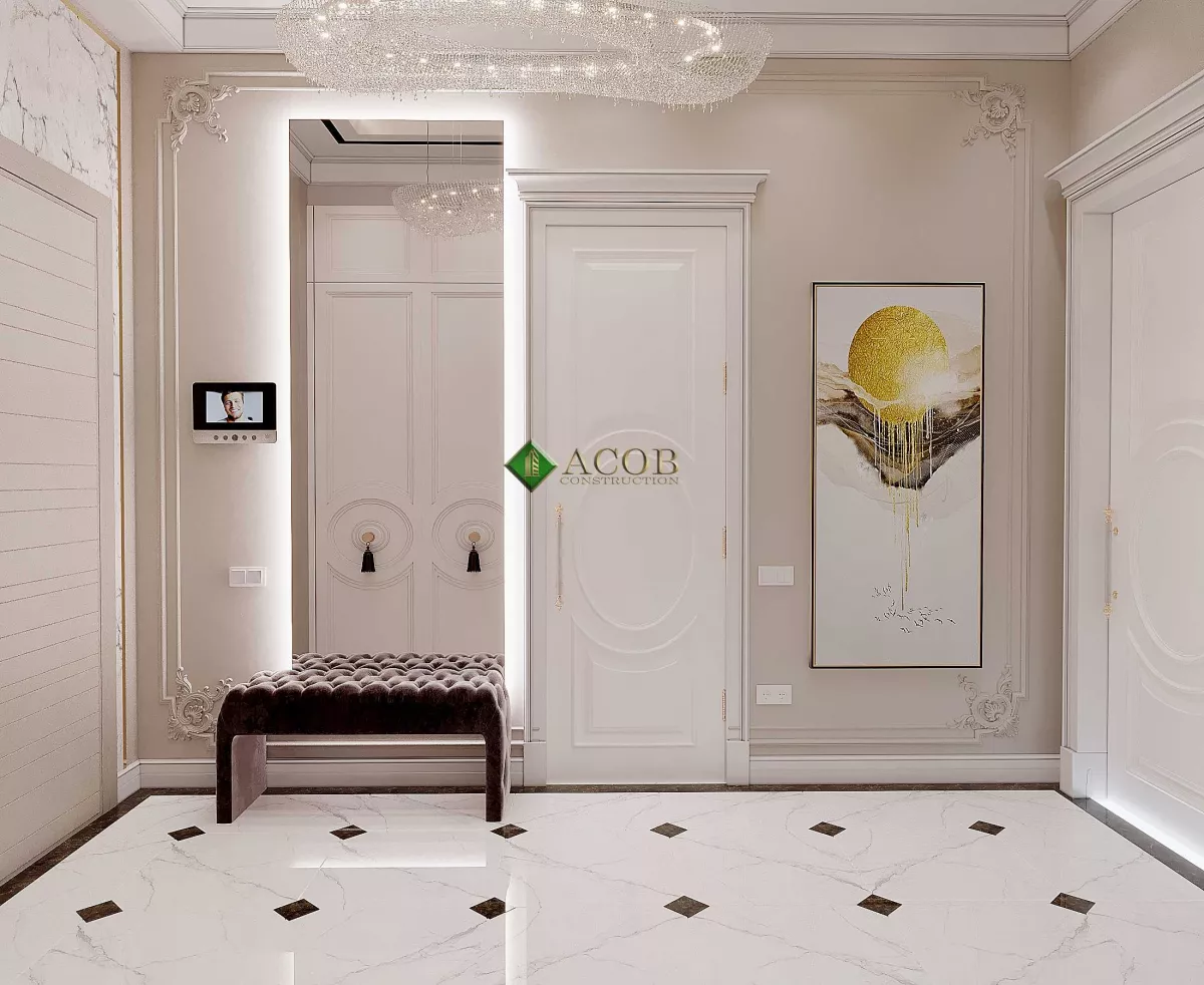 Nəsimi (120 m²) mənzilin interyer dizaynı