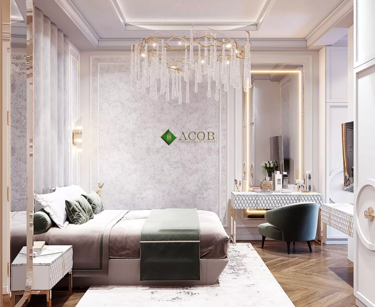 Nəsimi (120 m²) mənzilin interyer dizaynı