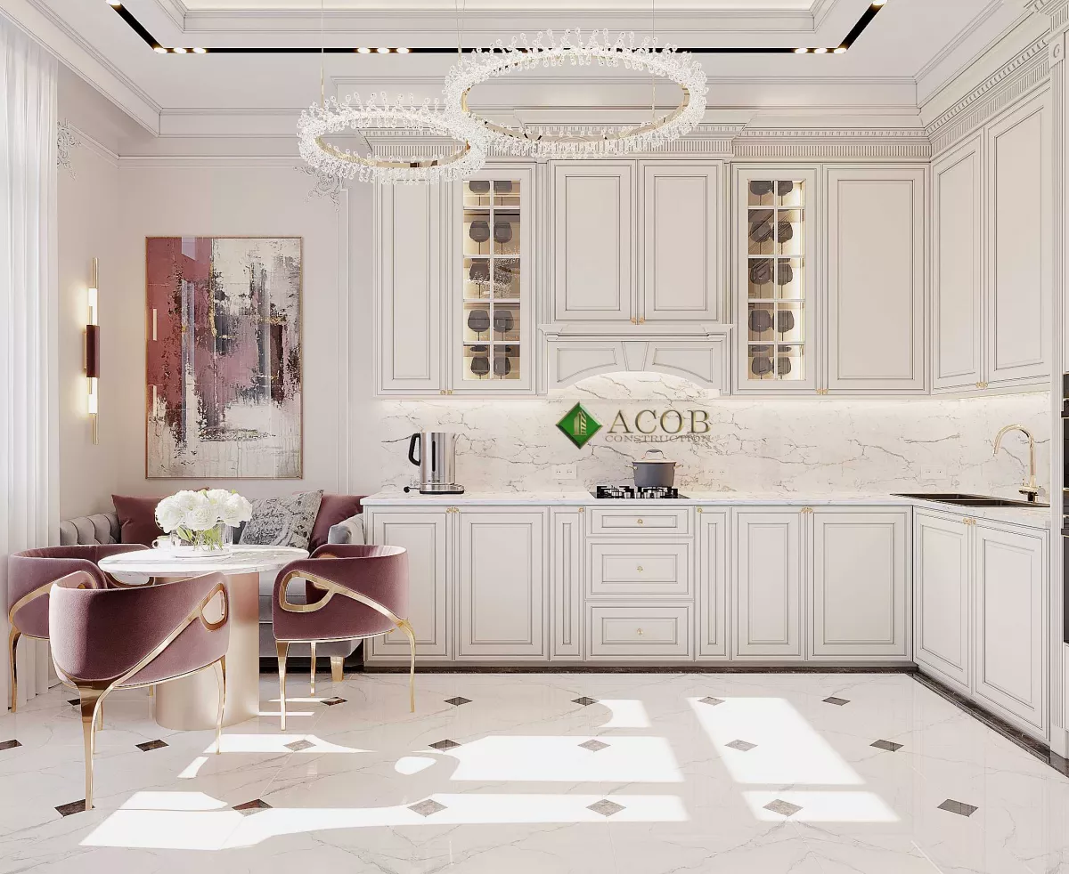 Nəsimi (120 m²) mənzilin interyer dizaynı