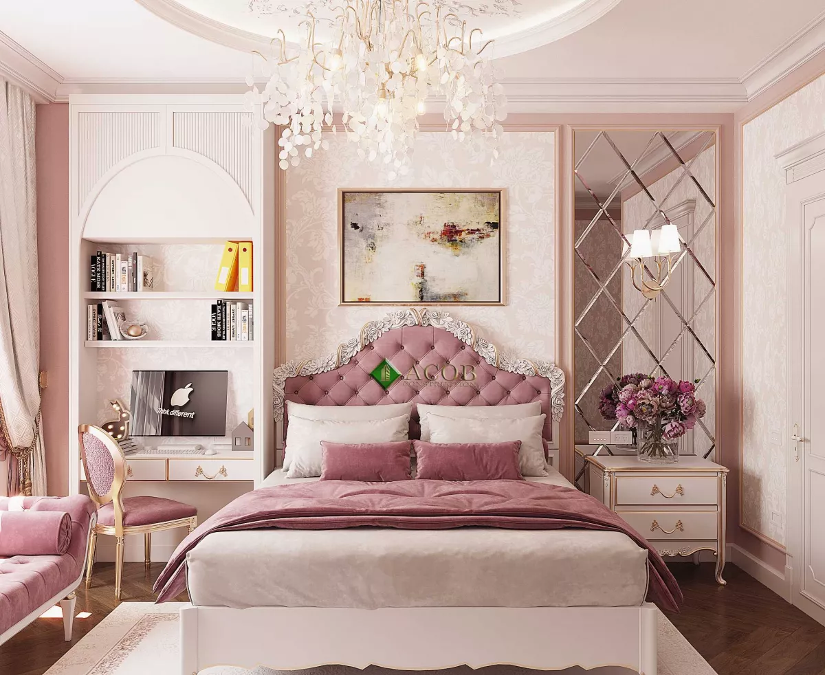 Ağ şəhər ( 200 m²) mənzilin interier dizaynı