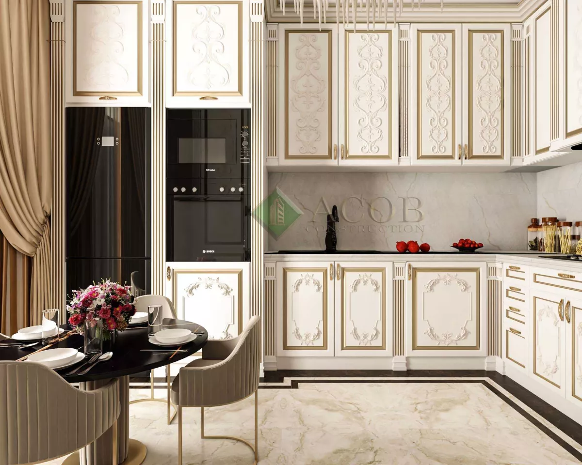 Grand Həyat - 120 m² mənzilin interyer dizaynı