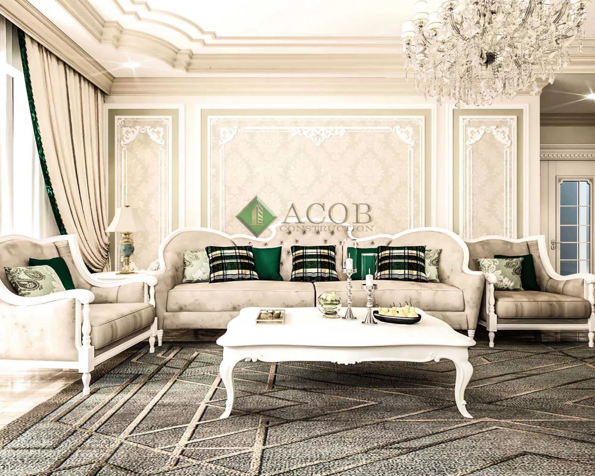 Grand Həyat - 120 m² mənzilin interyer dizaynı