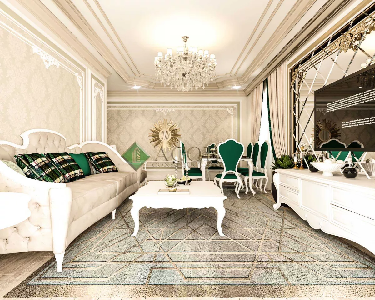 Grand Həyat - 120 m² mənzilin interyer dizaynı