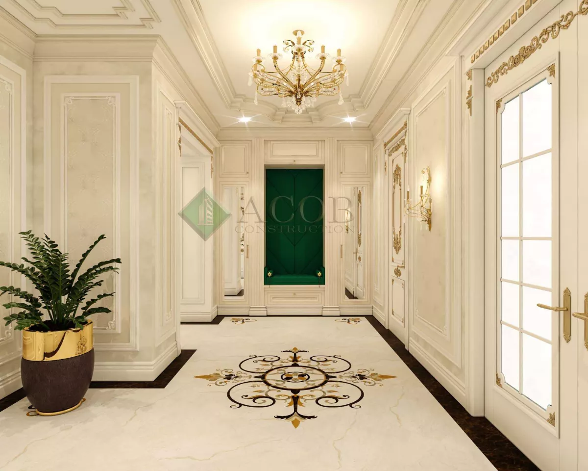 Grand Həyat - 120 m² mənzilin interyer dizaynı