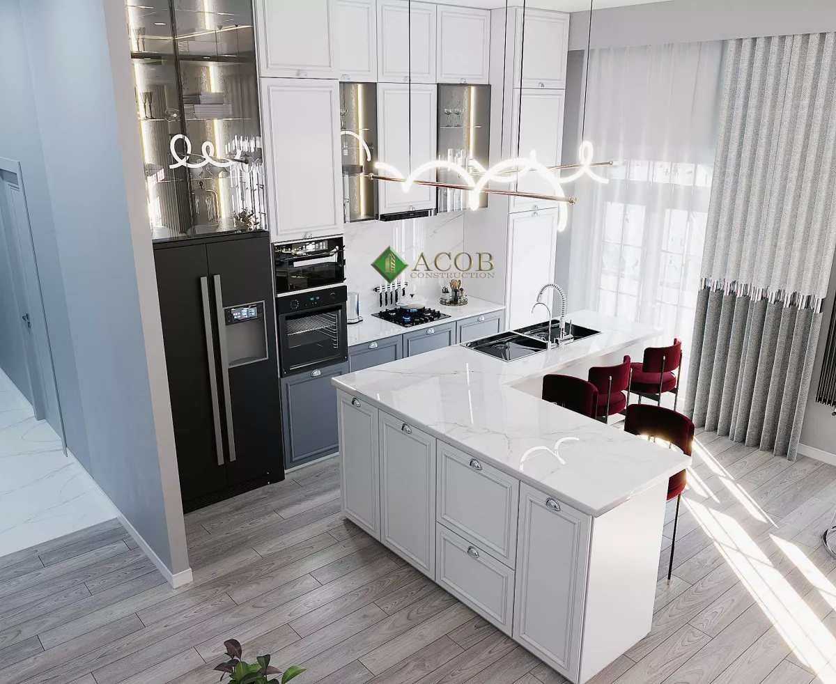 Interior design 120m²