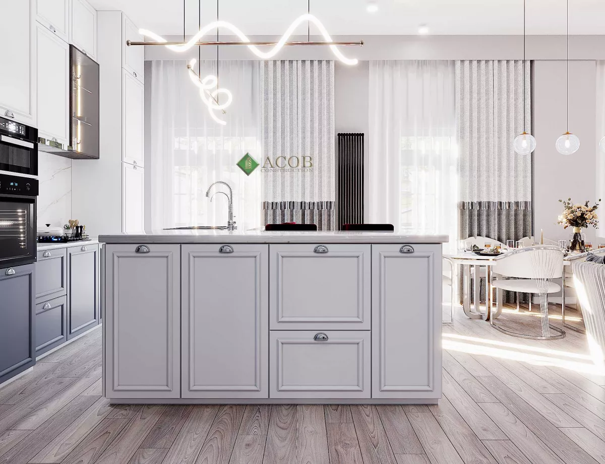 Interior design 120m²