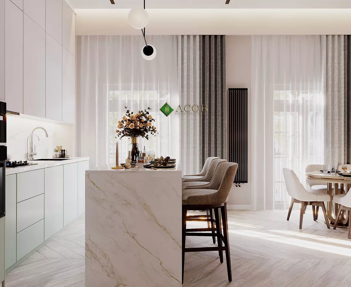Interior design 122m²