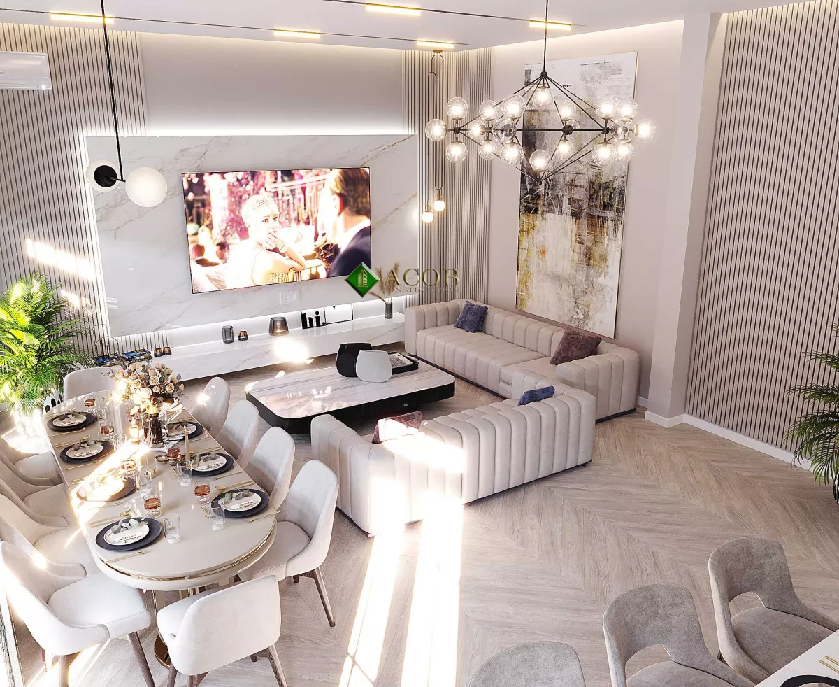 Interior design 122m²