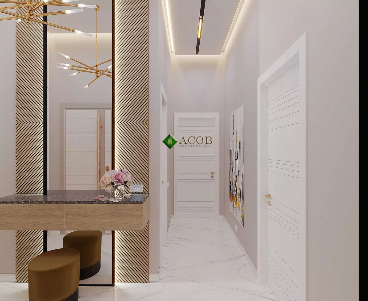 Interior design 122m²