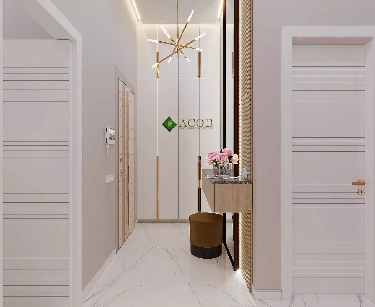 Interior design 122m²