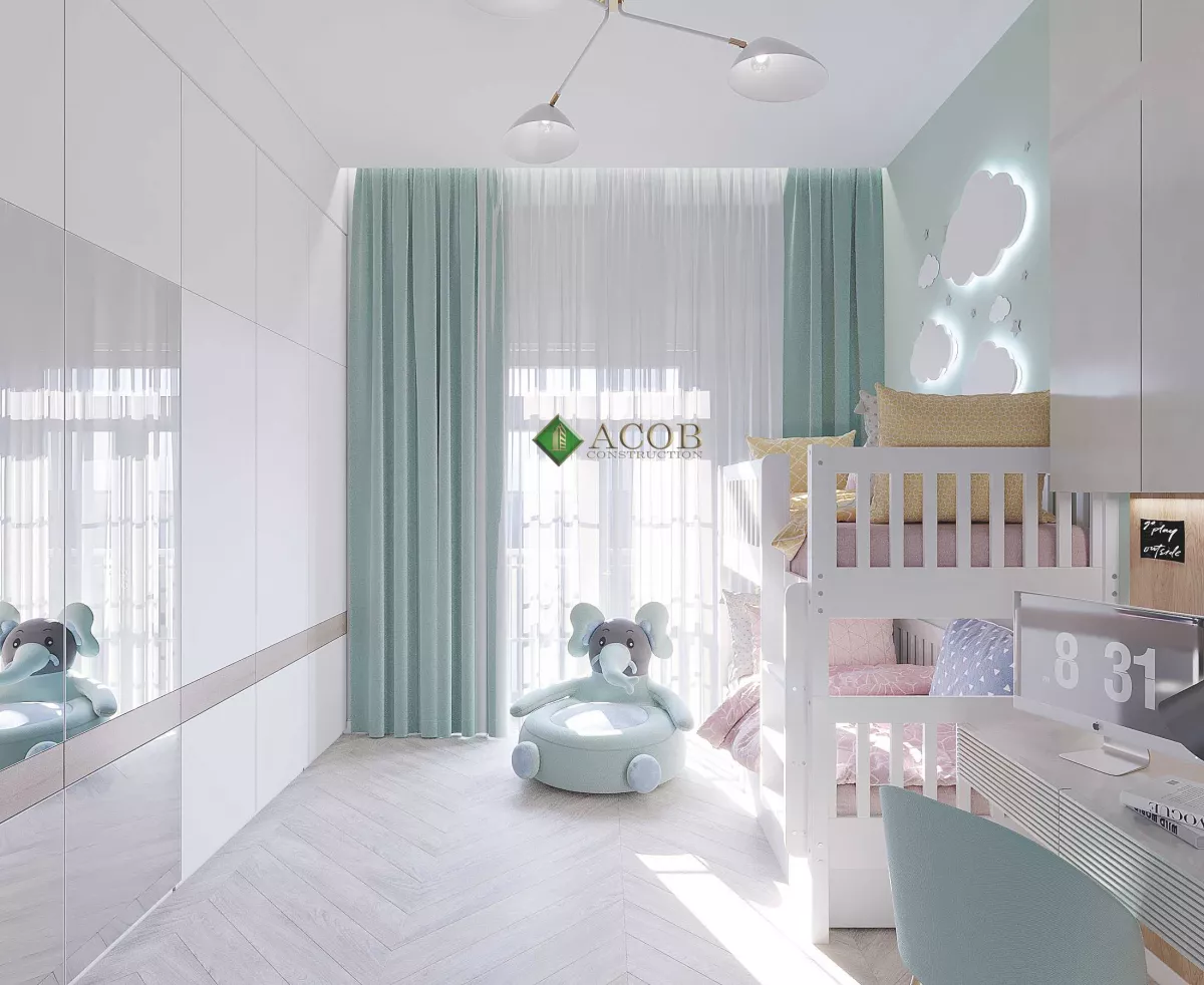 Interior design 122m²
