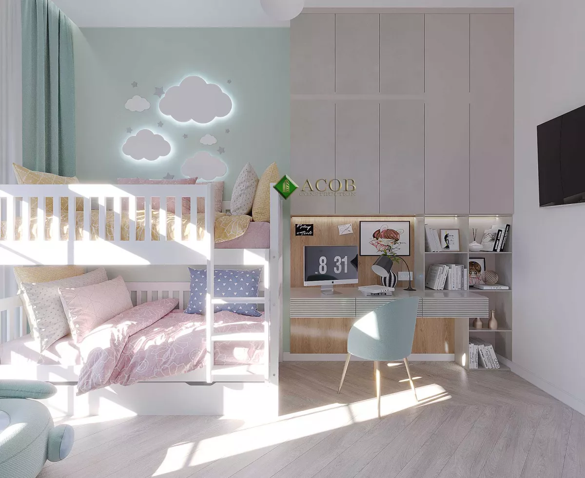 Interior design 122m²