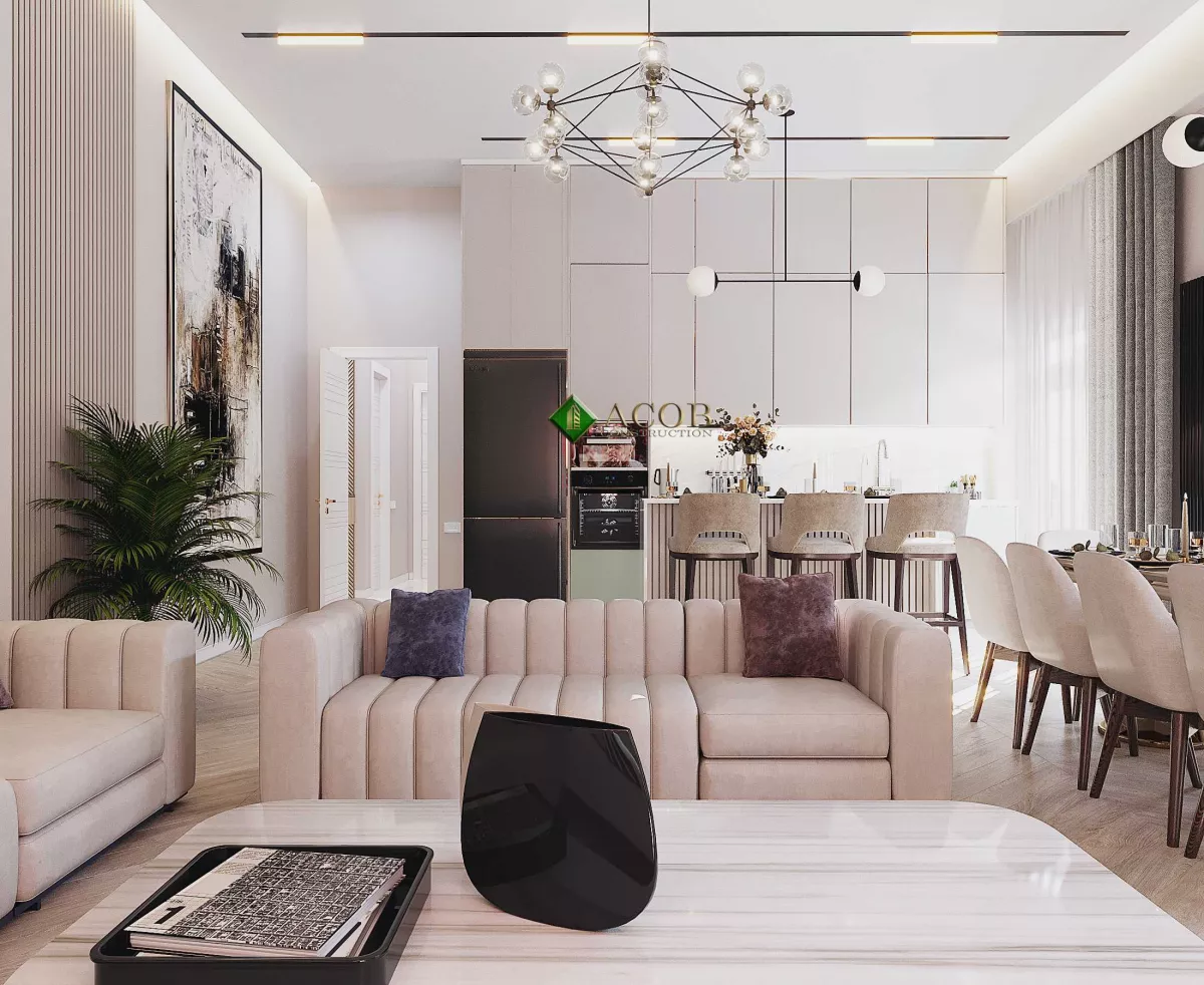 Interior design 122m²