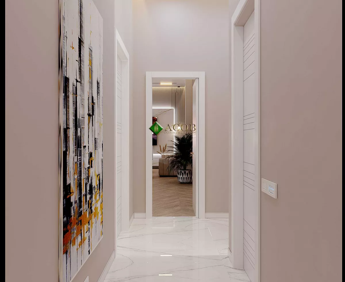Interior design 122m²