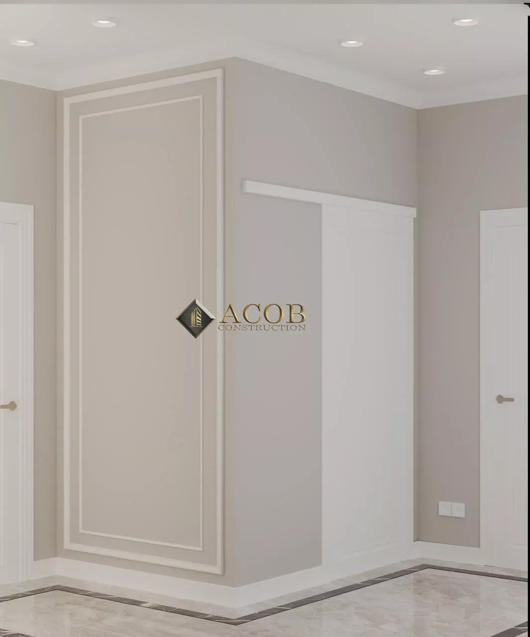 Interior design 110m²