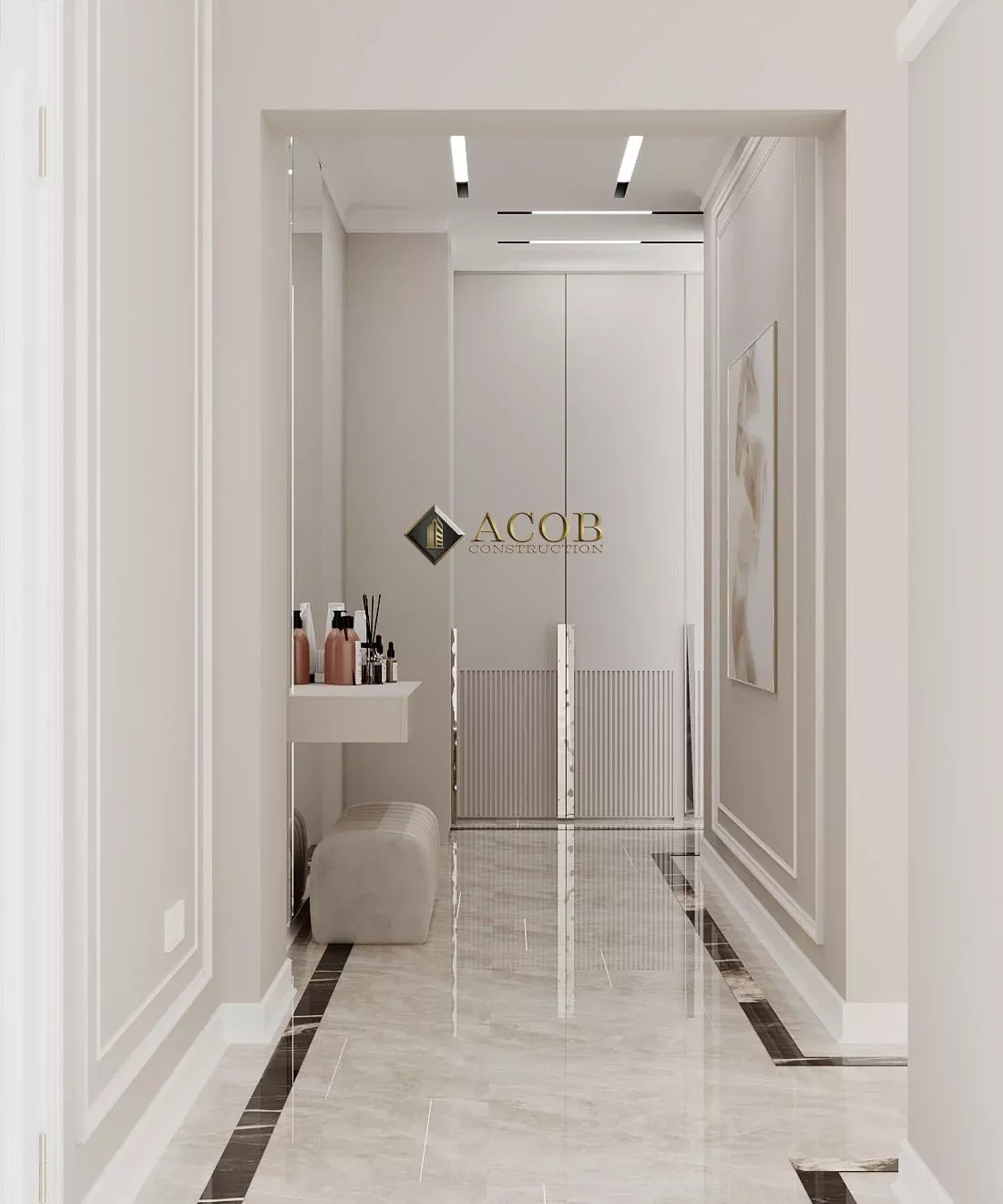 Interior design 110m²