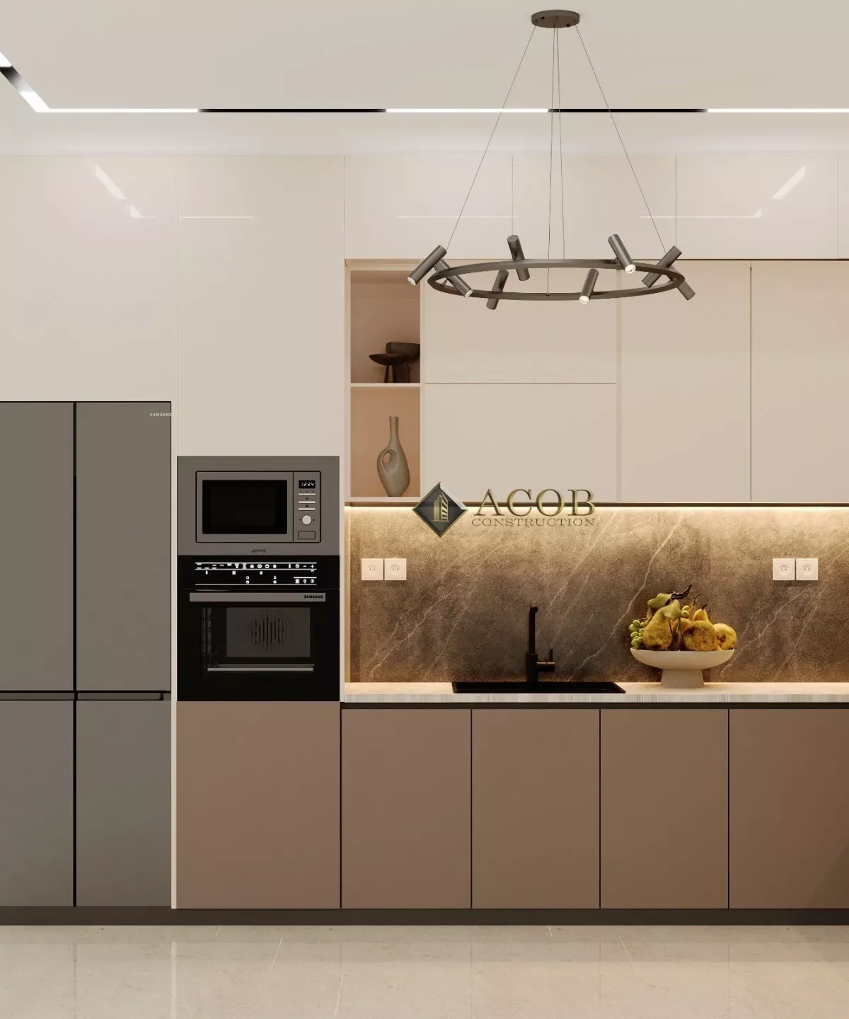Interior design 110m²