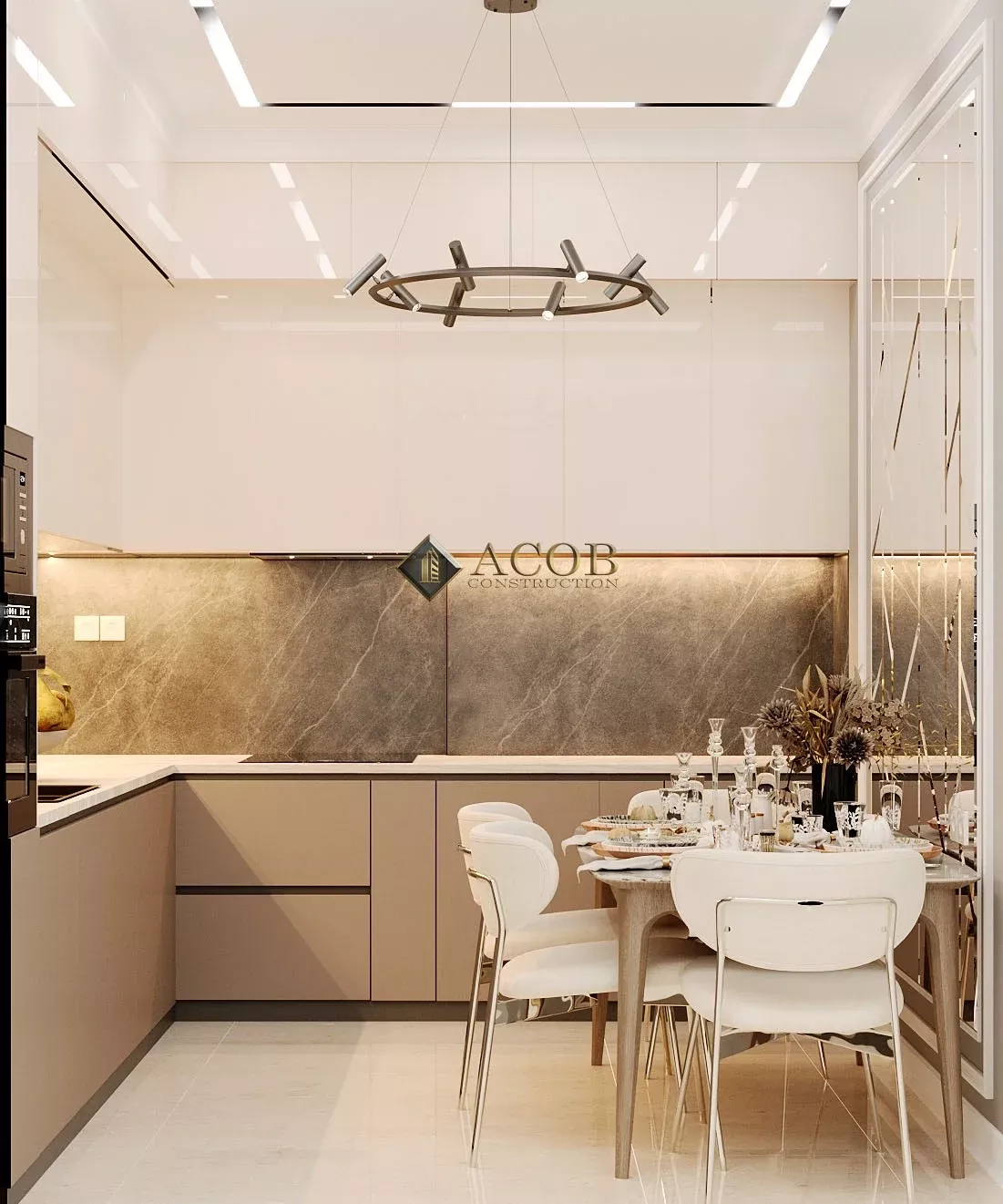 Interior design 110m²