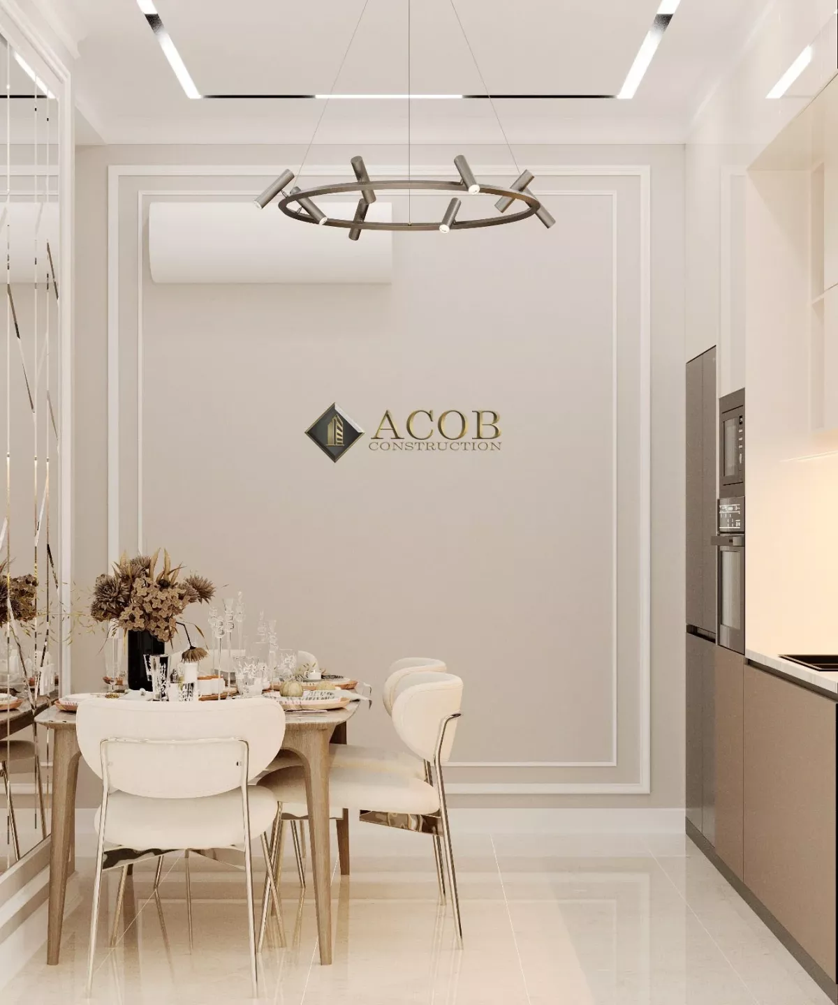 Interior design 110m²