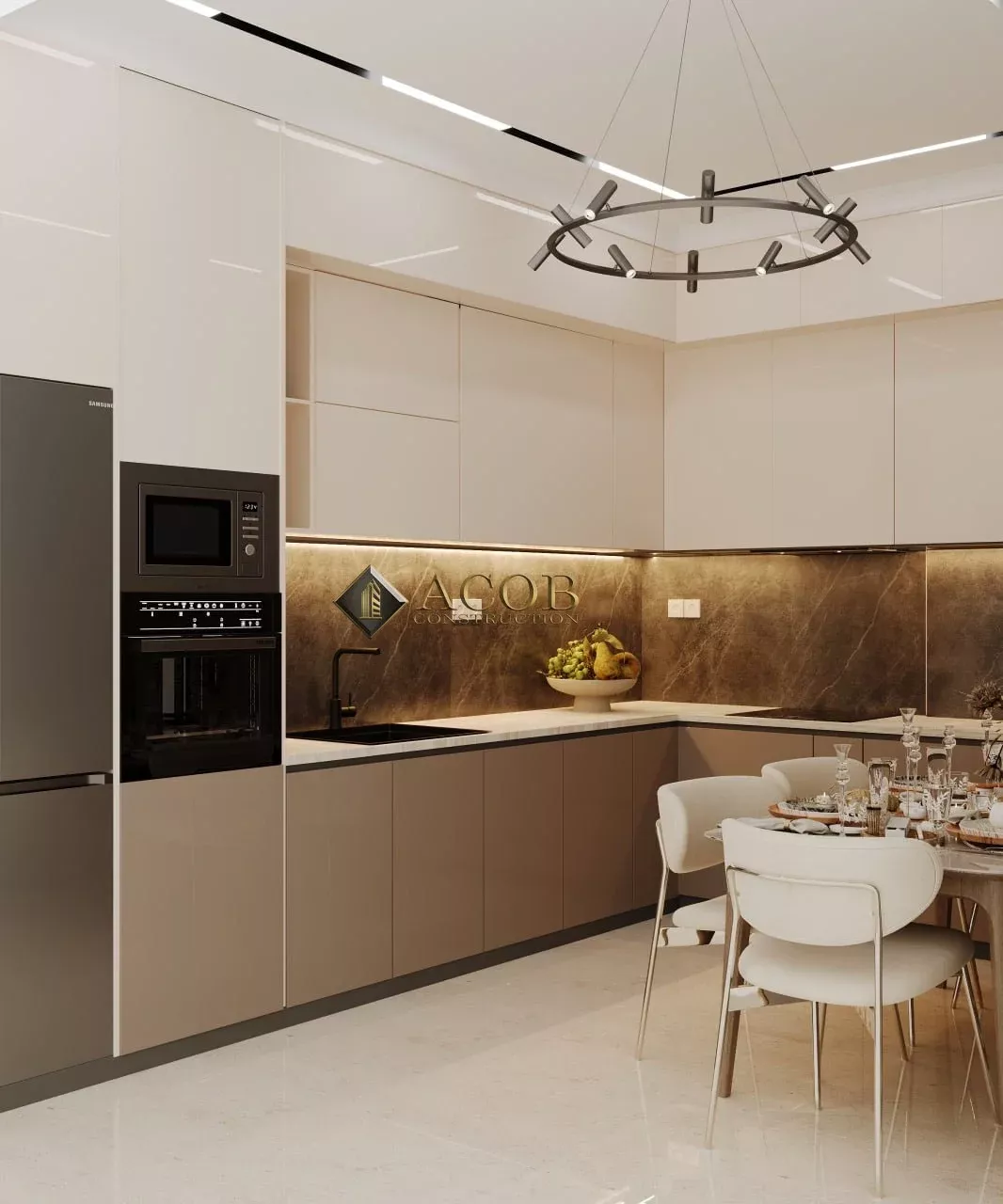 Interior design 110m²